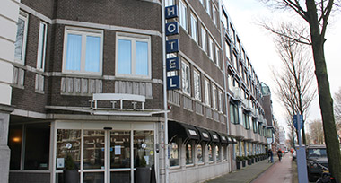 Tweepersoonsbed van Fletcher Stadshotel Den Haag